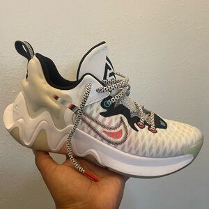 Kids Athletic Shoes - White and Black